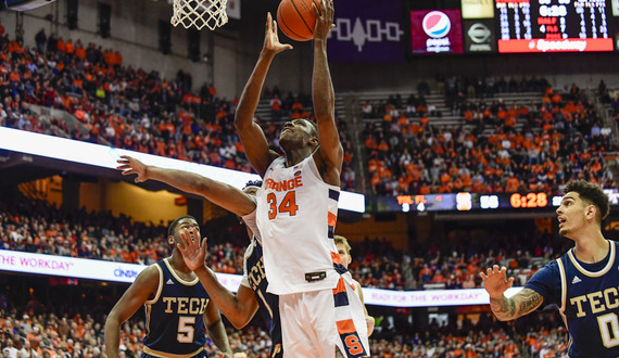 &#8216;It may not look like much&#8217;: Bourama Sidibe keys SU win over Georgia Tech