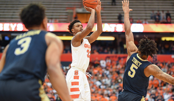 Syracuse forward Elijah Hughes enters NBA Draft