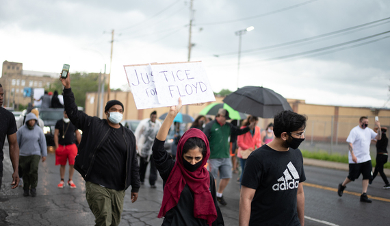 Mayor Ben Walsh joins marchers on 6th day of protests