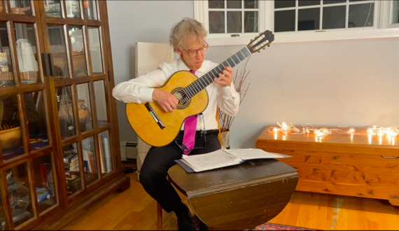 Classical guitarist Eliot Fisk talks music, transition to online learning