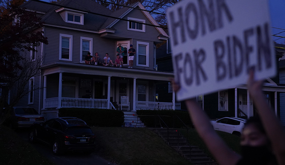 Students celebrate Biden victory, list expectations for next 4 years