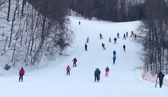 Hitting the slopes has become COVID-safe escape for college students