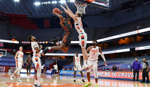 Improved 1st-half defense propels Syracuse to 64-54 win over Clemson