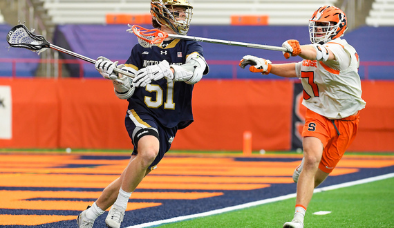 No. 4 Syracuse loses 2nd straight game, 18-11, to No. 9 Notre Dame