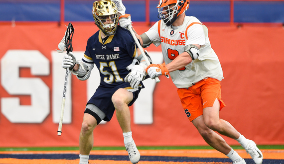 Pat Kavanagh exposes SU’s defense with UND record 10 points in 22-8 win