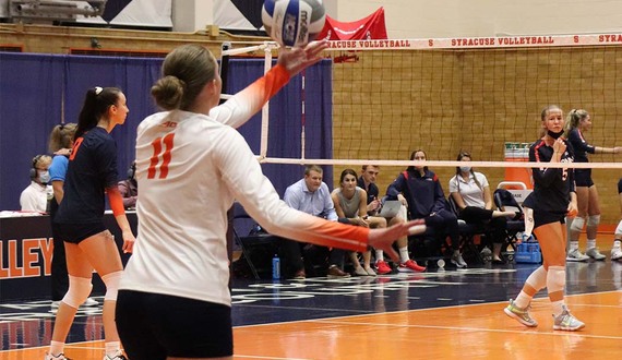 Shemanova’s serves prove difficult for Albany’s defense in 3-0 win