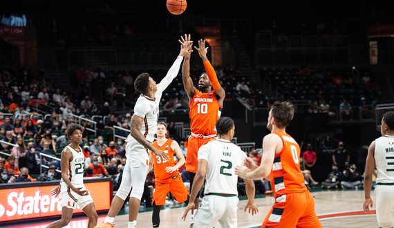 Observations from SU’s loss to Miami: Jesse Edwards’ success, more turnovers