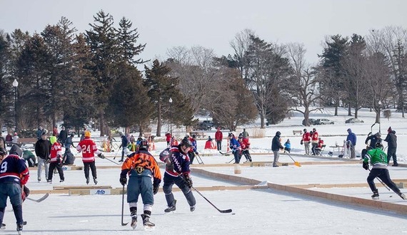 Video: Syracuse Pond Hockey Classic returns