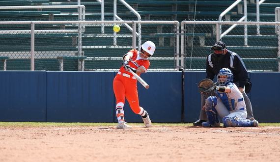 Angel Jasso records 1st cycle in SU history in doubleheader sweep to open season