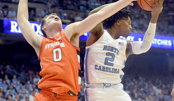 Jimmy Boeheim struggles against UNC, but plays new role as point forward for SU