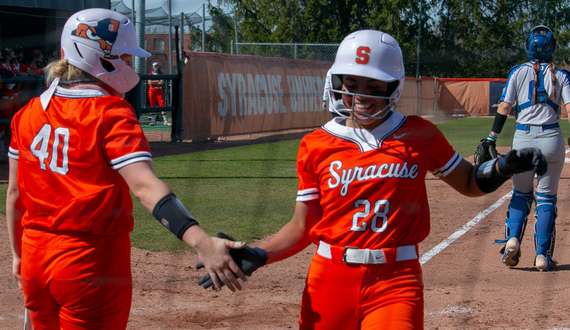 Strong pitching, timely hitting earn Syracuse doubleheader sweep