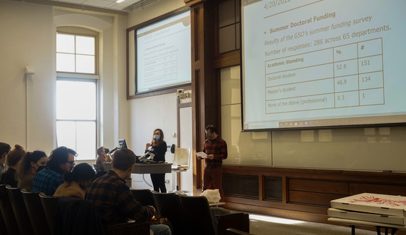 GSO advocates for more graduate student funding, proposes new executive board position