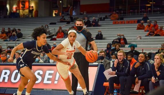 Former Syracuse guard Jayla Thornton transfers to George Washington after 1 season