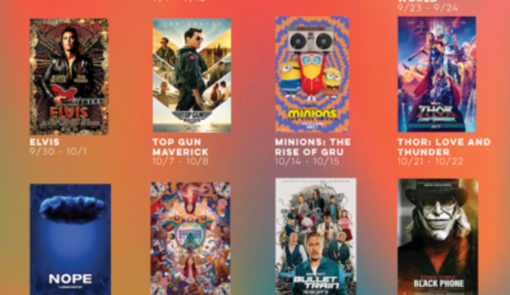 University Union announces fall 2022 film screening schedule