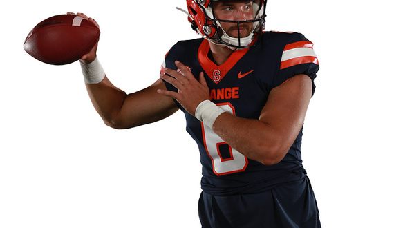 AIR IT OUT: With Syracuse&#8217;s new offense, Garrett Shrader is ready to test his improved arm