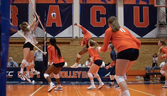 Syracuse opens up conference play with 5-set win over Boston College