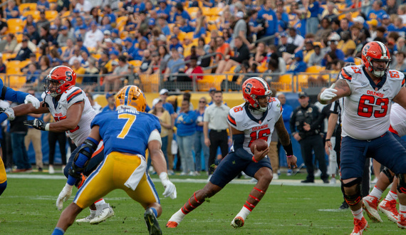 Carlos Del Rio-Wilson&#8217;s 1st collegiate start marred by abysmal Syracuse offensive performance