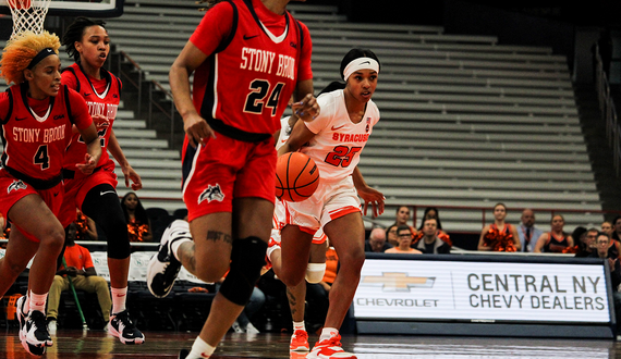 Alaina Rice’s strong 3rd quarter performance makes her SU’s top scorer against Colgate