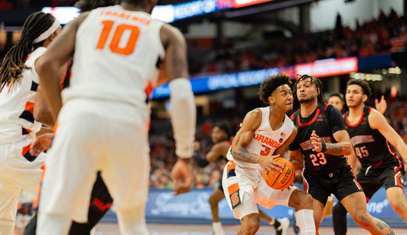 Observations from SU’s win over Northeastern: Mintz mayhem, Girard from deep