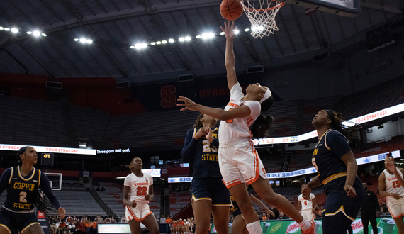 Observations from SU’s rout: Better start, Lewis’ rebounding, inside scoring