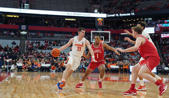 Syracuse’s 2nd-half defense, Cornell’s missed shots lead to 5th-straight win