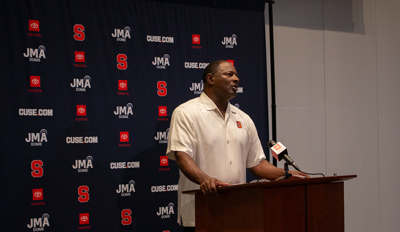 Syracuse players, coaches talk changes, preparations ahead of Pinstripe Bowl