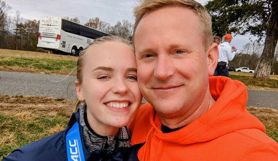 Military child Savannah Roark uses background to become All-American runner at SU