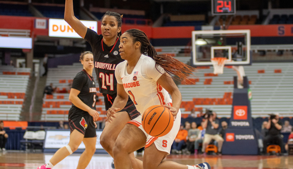 Kennedi Perkins shines in SU’s injury-riddled loss to Louisville