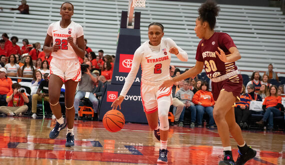 Syracuse hangs on, ends losing streak with 79-72 win over Boston College