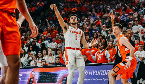 Clemson’s hot shooting hands Syracuse 2nd straight blowout loss