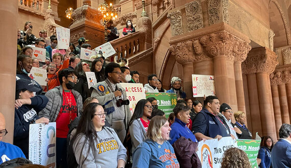 At Albany, InclusiveU representatives advocate for resources for students with disabilities