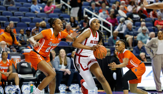 SU crashes out of ACC Tournament in largest loss of the year, falls to NC State 83-58