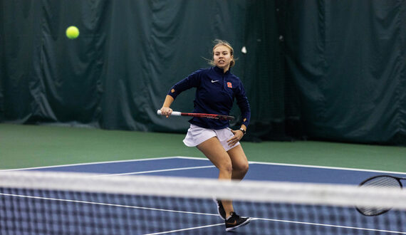 No matter where Polina Kozyreva is in the lineup, she dominates in singles