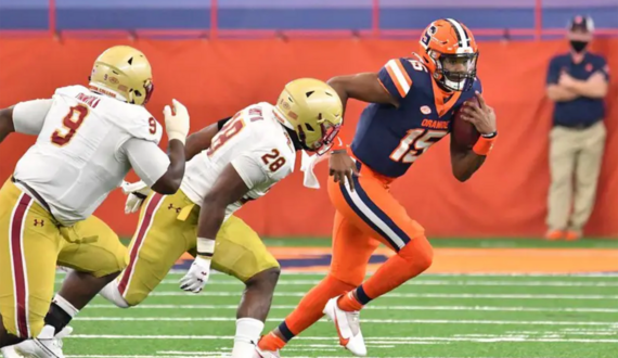 Syracuse quarterback JaCobian Morgan enters transfer portal