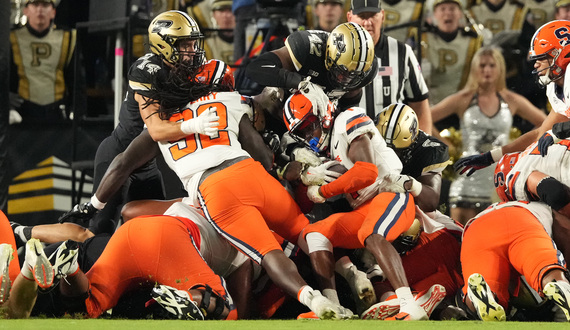 Film Review: How Syracuse dominated Purdue at the goal line in 35-20 win