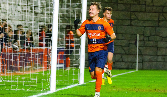 Felipe D’Agostini’s 2 goals in 2 minutes help No. 22 Syracuse defeat Yale 2-0