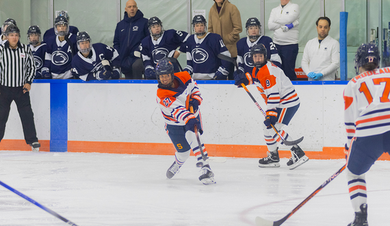 No. 15 Penn State scores 4 goals in 3rd period to defeat Syracuse 6-2