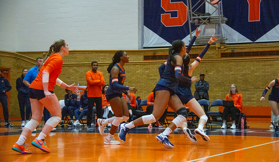 Syracuse falls in straight sets to NC State, loses 14th straight ACC match