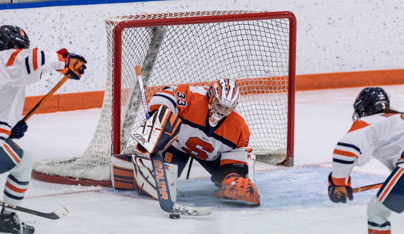 SU&#8217;s backup goalie Amelia Van Vliet shines despite 4-3 loss to Lindenwood