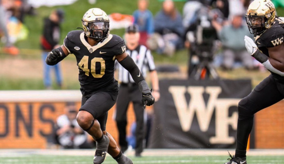 Jacob Roberts was cut from 2 teams growing up. Now, he’s the leading tackler at Wake Forest