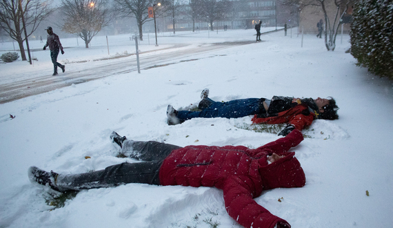 Gallery: Celebrating the season&#8217;s first snowstorm, Syracuse-style