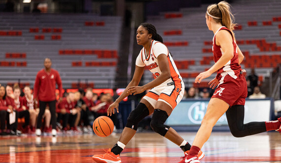 Syracuse forward Alyssa Latham named ACC Freshman of the Week