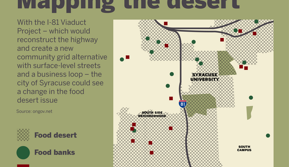 Local groups work to mitigate food deserts as I-81 demolition looms