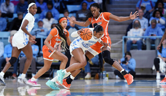 Observations from No. 25 Syracuse’s loss to UNC: Center struggles, missing star power