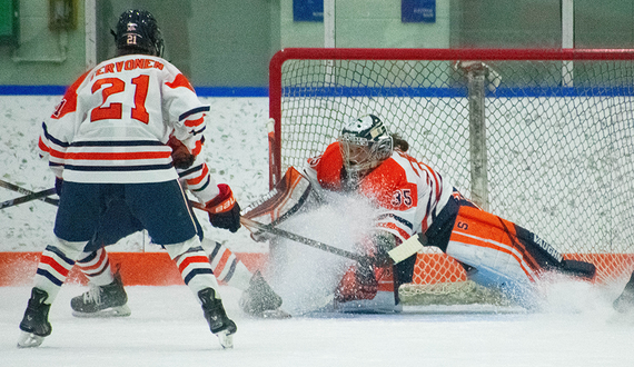 Allie Kelley sets Syracuse single-game save record against No. 10 St. Lawrence