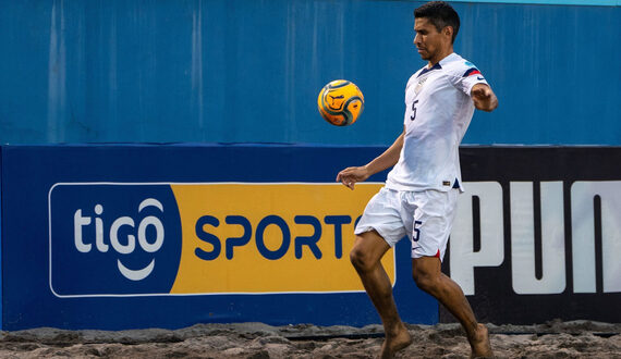 SU alum Nico Perea takes his soccer skills from grass to sand