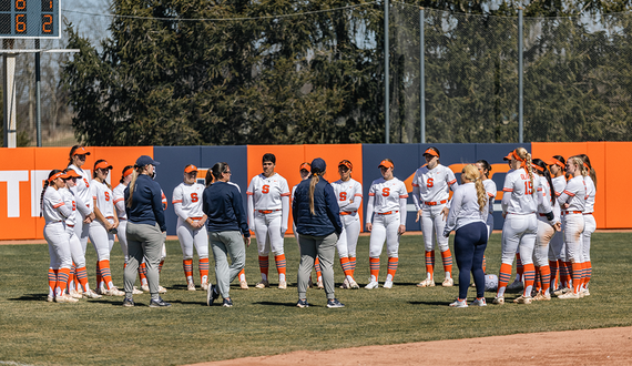 Taylor Posner’s 7-RBI day helps SU softball sweep Friday doubleheader