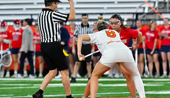 Inconsistent draw control play hampers No. 5 SU in OT loss to Stony Brook