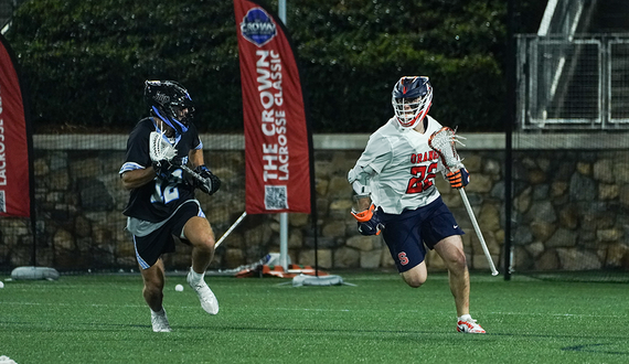 No. 9 Syracuse upsets No. 2 Johns Hopkins 14-13, 1st top 5 win under Gary Gait