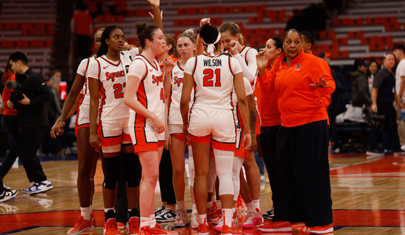 Syracuse women’s basketball drops to No. 22 in new AP Poll